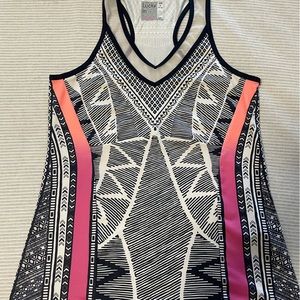Lucky in Love Women's Santa Fe Glow Tennis Tank Top